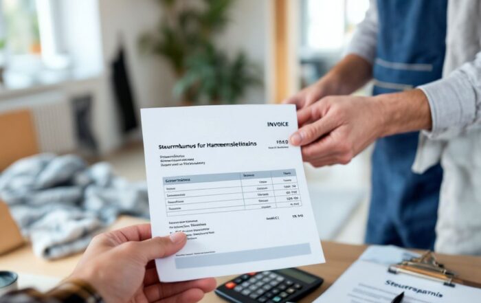 Steuer auf Handwerksdienstleistungen