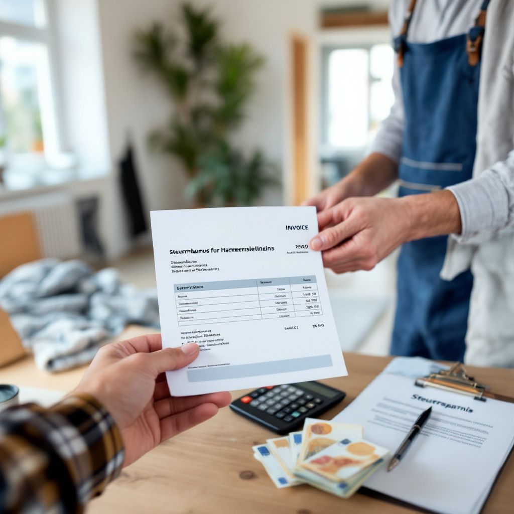 Steuer auf Handwerksdienstleistungen