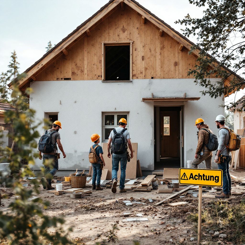 Versicherungsschutz beim Hausbau