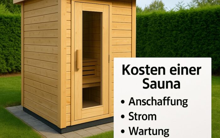 Kosten einer Sauna