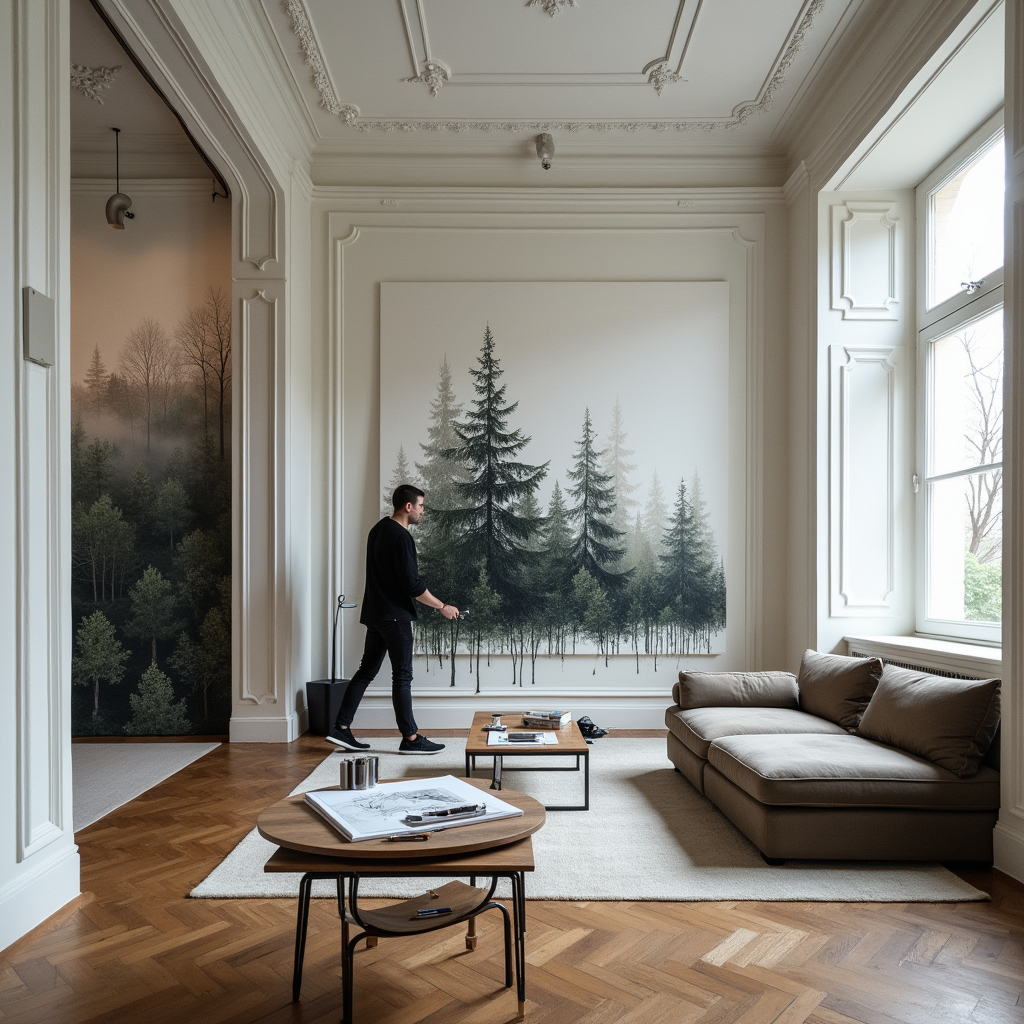 Fototapeten und Leinwände