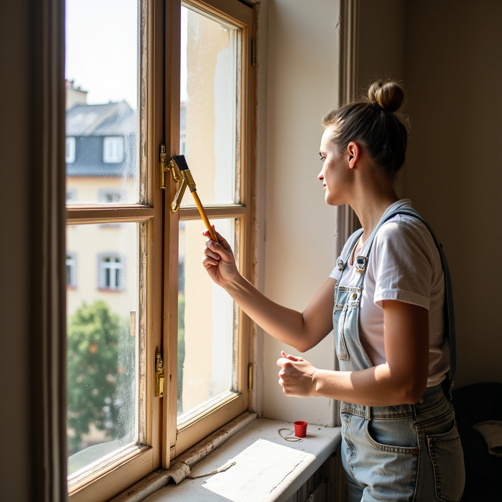 Holzfenster renovieren