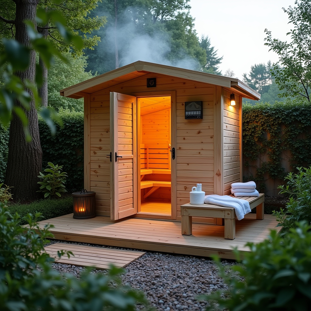 Sauna zu Hause