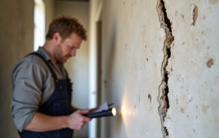 Risse in Wänden