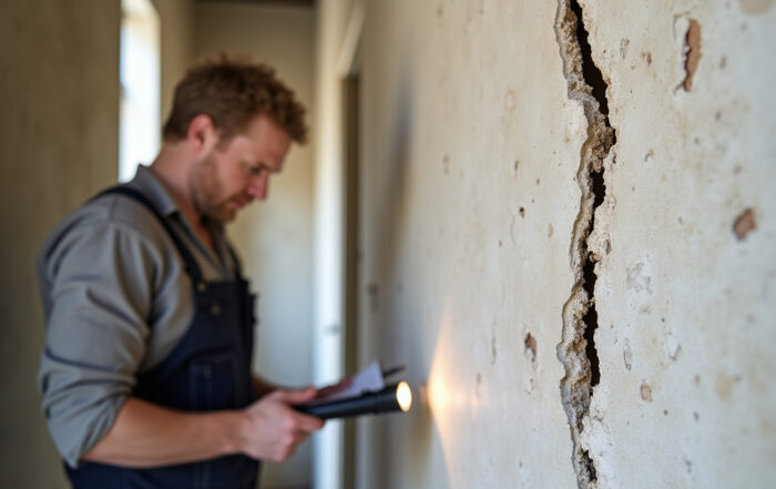 Risse in Wänden