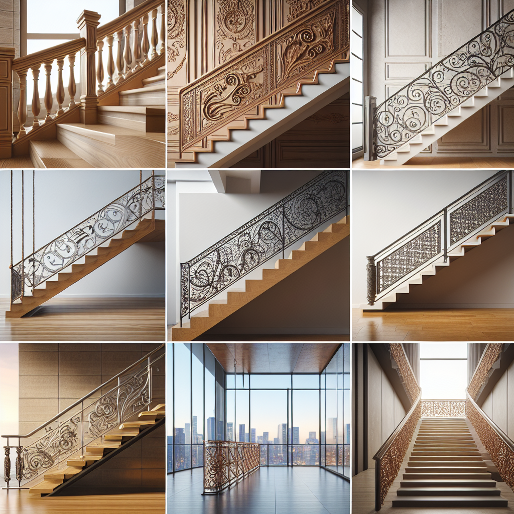 Arten von Treppengeländern