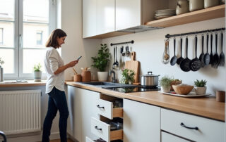 Stauraum in Küche schaffen