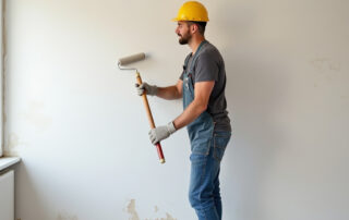 Wände vorstreichen