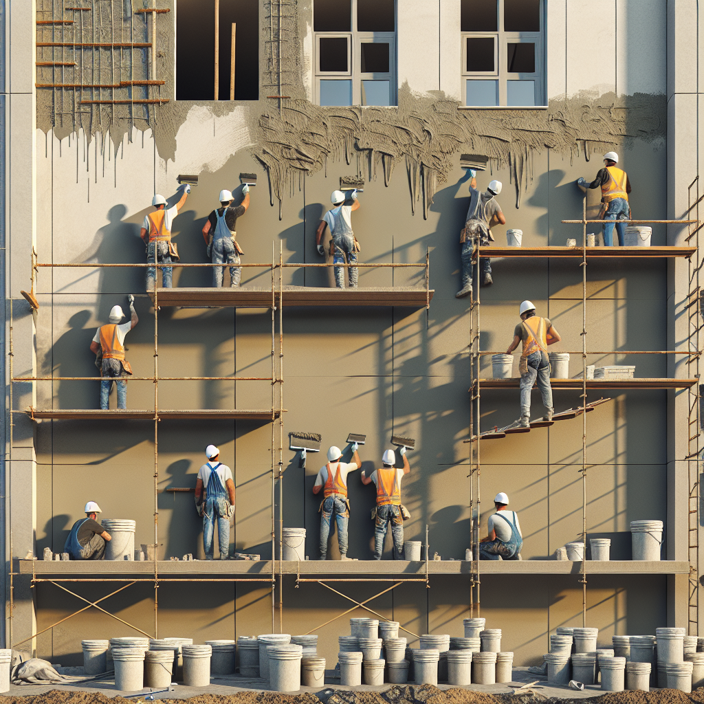 Fassade neu verputzen