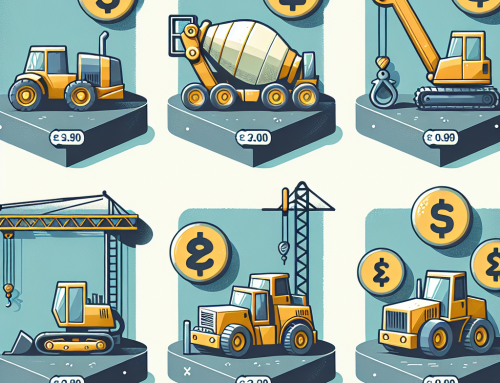 Kosten für das Ausleihen von Baumaschinen