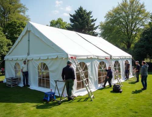 Partyzelt- Warum nicht Profis den Aufbau überlassen?