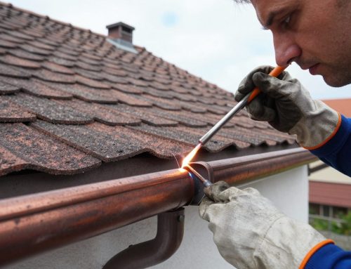 Tipps zum Verlöten von Dachrinnen